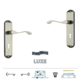 M7H10 - 2 Lever Lockset Imperial 6"